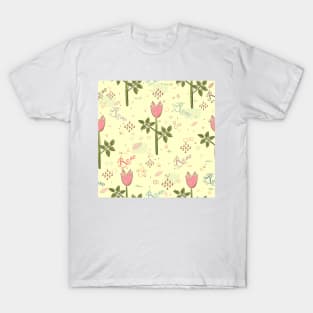 Floral Pattern T-Shirt